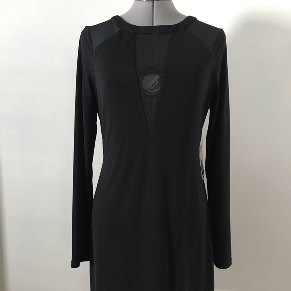 Express Black Mini With Cutouts Sz M - Picture 5 of 7